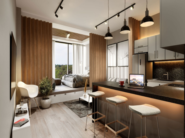 Single 1 Residences Kitchen Room