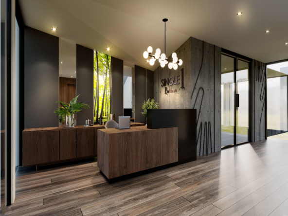 Single 1 Residences Looby