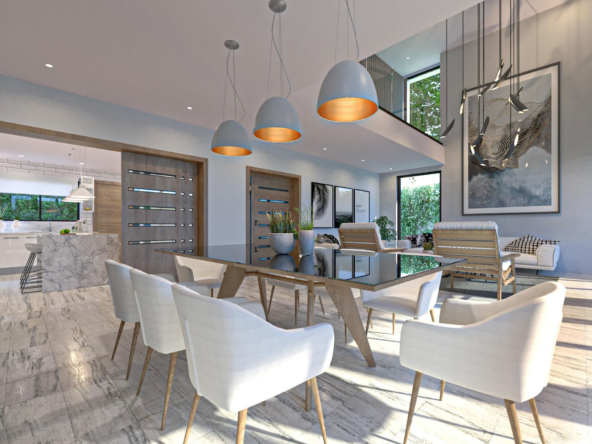 House Cuesta Hermosall Dining Room