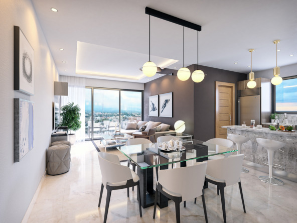 Torre Tiffany Dining Room