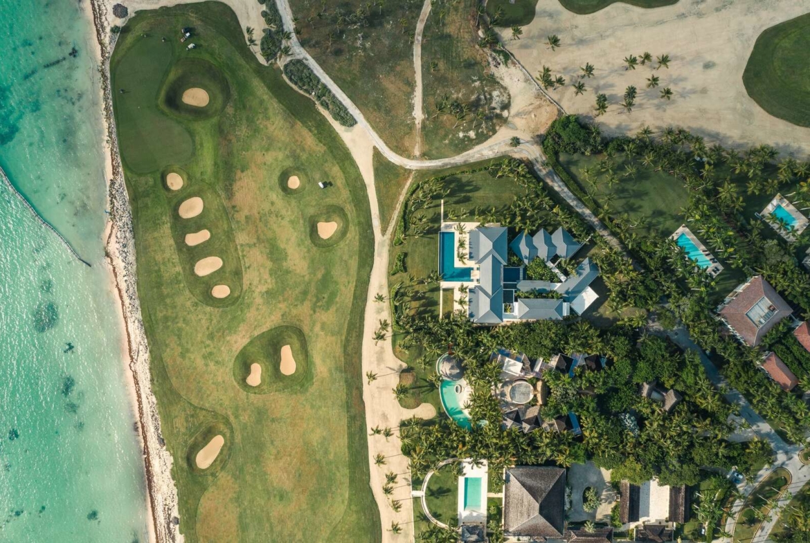 Villa Arrecife 6 Punta Cana Aerial View