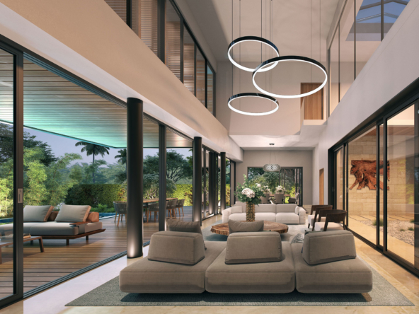 Villa Cap Cana Salon 02