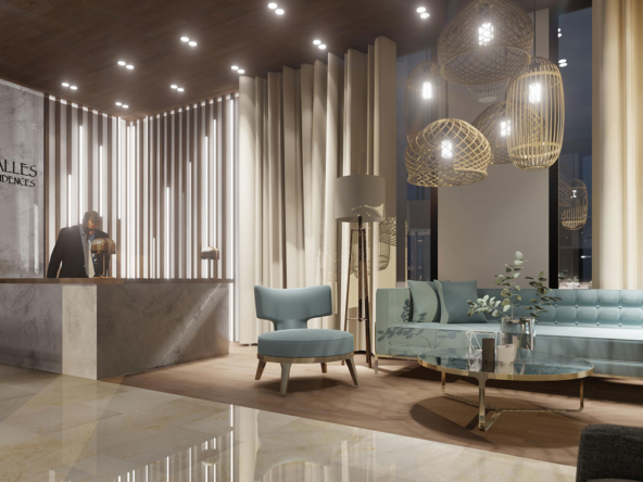 Serralles Residences Lobby