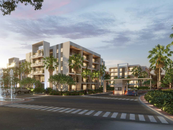 The Towers at Vistacana, exterior entrance, Punta Cana
