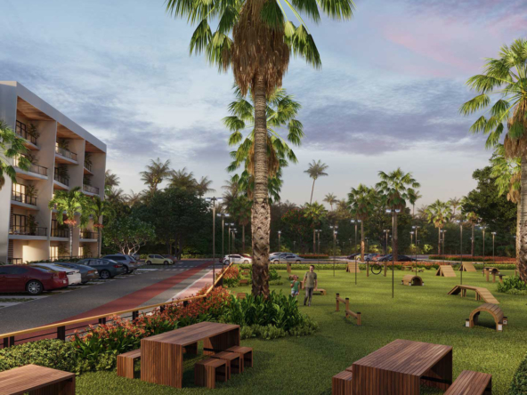 The Towers at Vistacana, exterior green space, Punta Cana