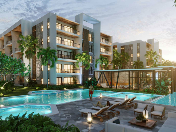 The Towers at Vistacana, exterior pool, Punta Cana