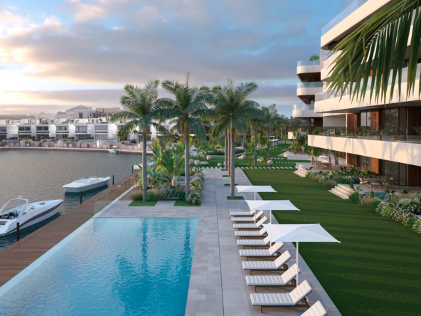 Pool common exterior in Marina Garden 2