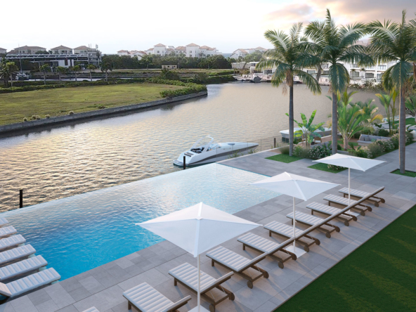 Pool common exterior in Marina Garden 2