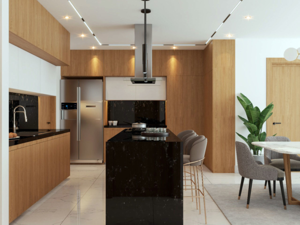 Tower Living View Santiago Kitchen