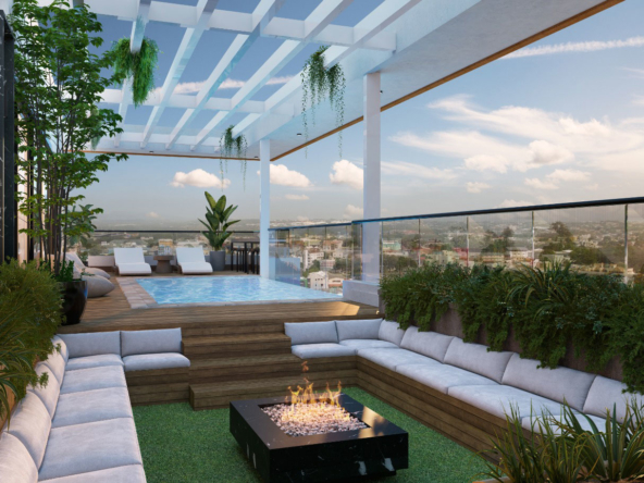 Tower Living View Santiago Pool