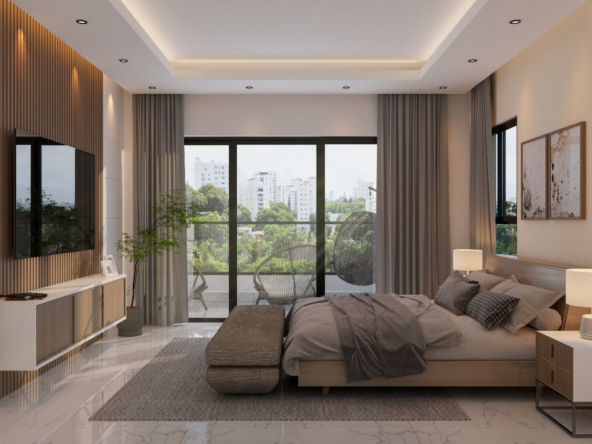 Tower Living View Santiago Room