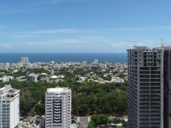 Twin Towers Santo Domingo Construction