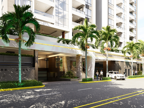 Twin Towers Santo Domingo Outside