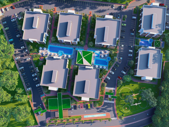 Vista Cana Towers Punta Cana Aerial View