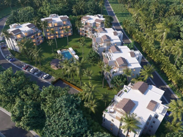 Apartment Las Terrenas Aerial View