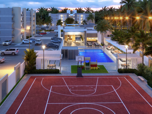 Jardines 3 Punta Cana Basketball Court