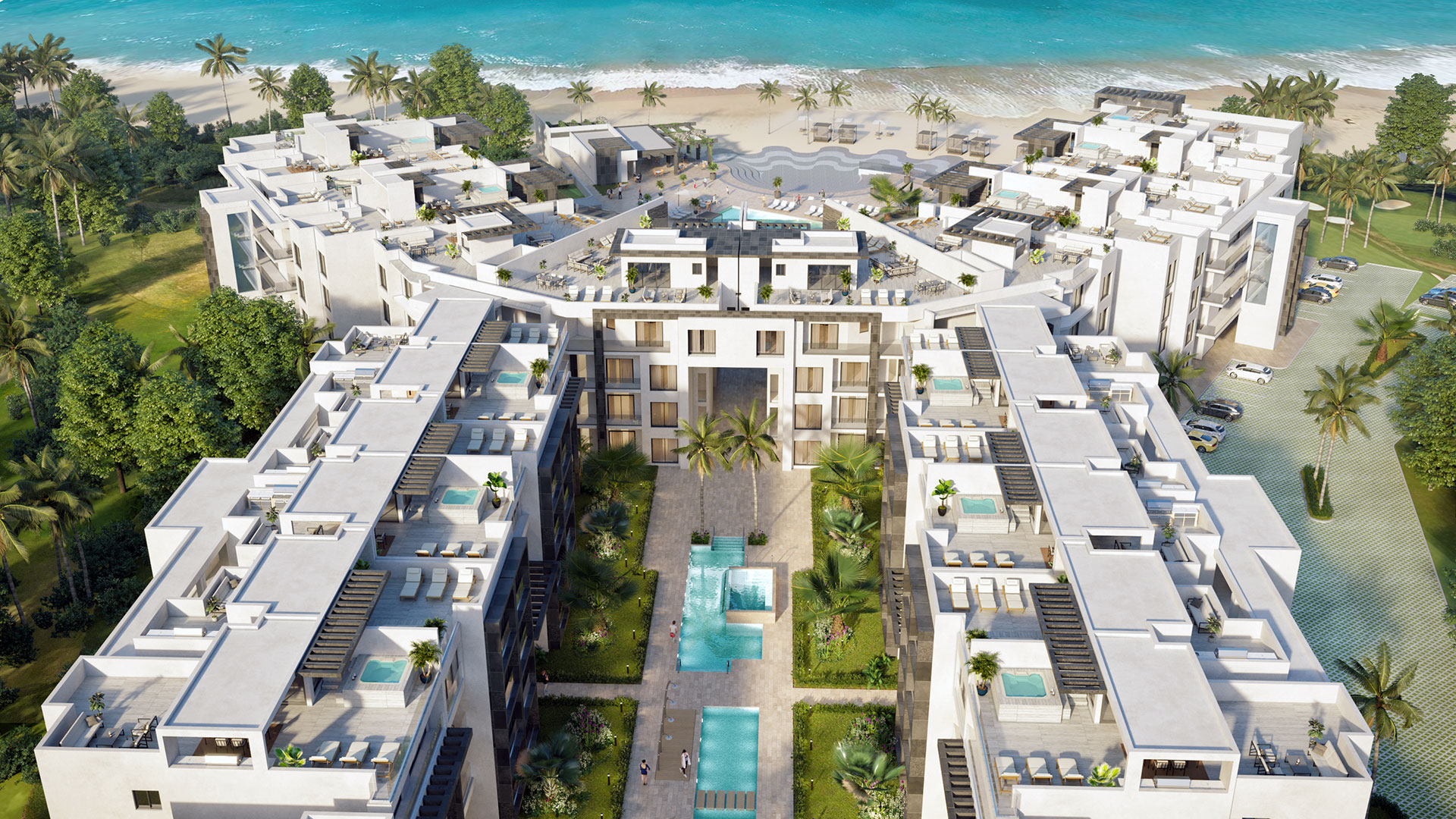 Ocean Bay Luxury Beach Residences Punta Cana Outside