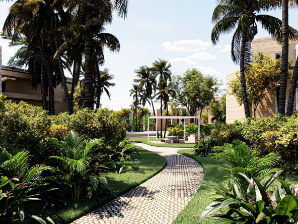 Macao Garden, Green Way to The Pool