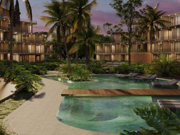 Momentum, Pool & Green Area