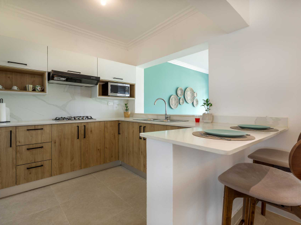 Perla Del Este, Apartment, Kitchen