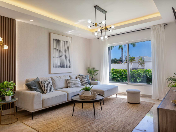 Perla Del Este, Living Room, Sofa, TV