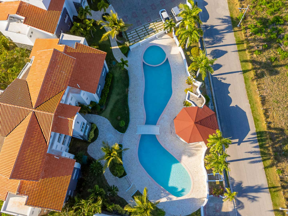 Perla Del Este, Vertical View From Above