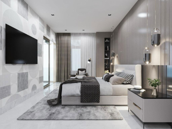 Loft apartment bedroom, Sky Tower Anacaona, Santo Domingo